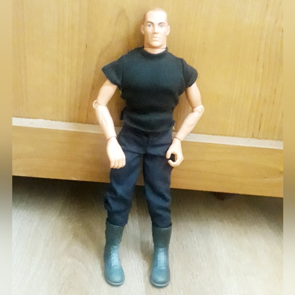 Vtg 1996 Hasbro Pawtucket G.I. Joe Action Figure / Realistic 12" Posable Doll - Picture 13 of 14